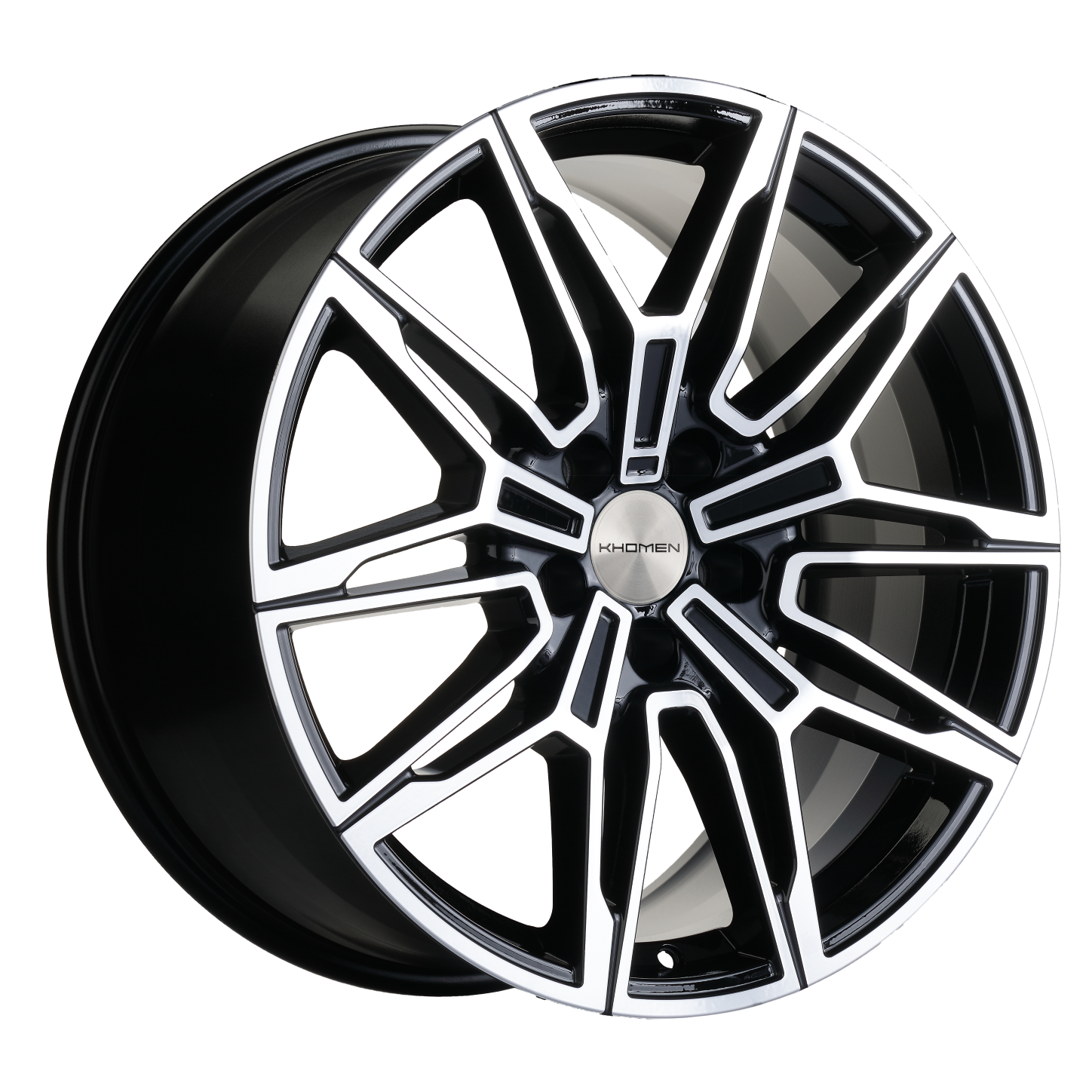 Khomen Wheels KHW1904 (Mercedes Rear) 9.5xR19/5x112 ET 40 Dia 66.6 Black-FP