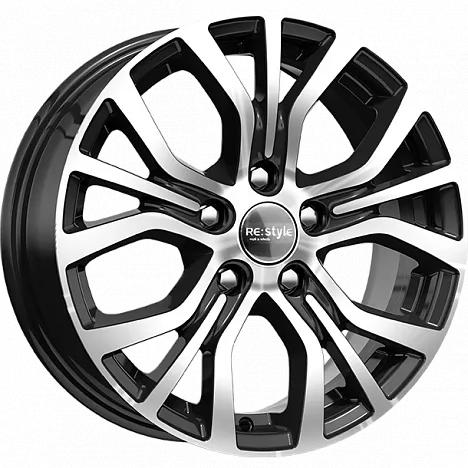 K&K КС736 6.5xR16/5x112 ET 40 Dia 66.6 Алмаз черный