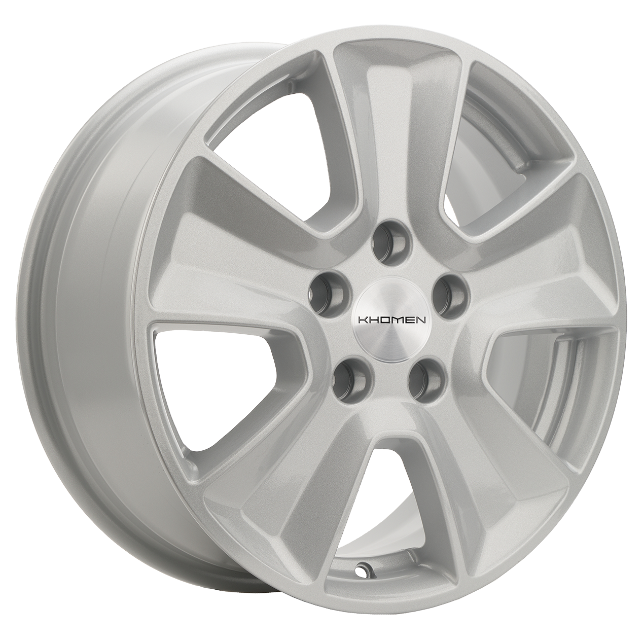 Khomen Wheels KHW1601 (Duster) 6.5xR16/5x114.3 ET 50 Dia 66.1 F-Silver