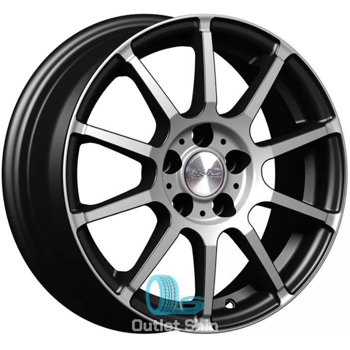 Скад Акита 6xR15/4x100 ET 50 Dia 60.1 Алмаз