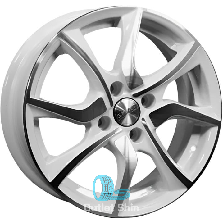 Скад Тулон 6xR15/4x100 ET 38 Dia 67.1 Алмаз белый