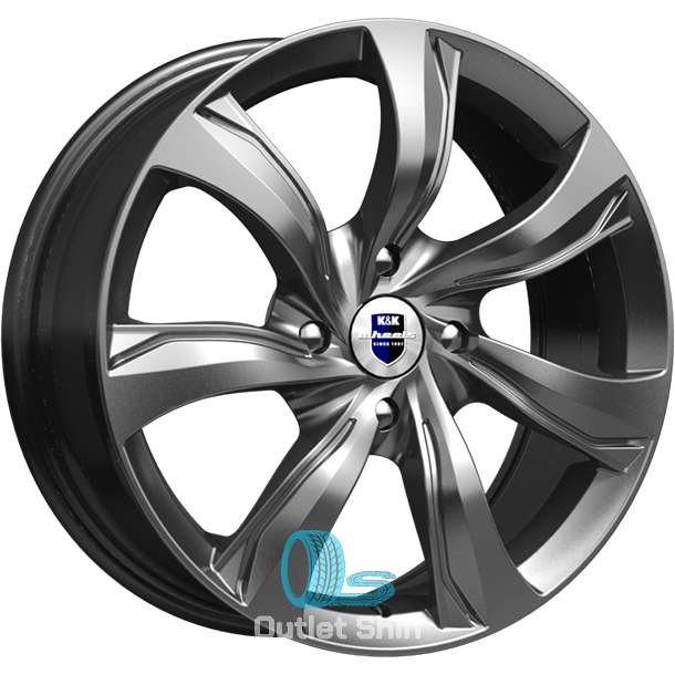 K&K Либерти 7xR17/5x114.3 ET 35 Dia 60.1 Дарк платинум