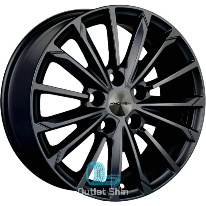 Khomen Wheels KHW1611 (Changan CS35) 6.5xR16/5x110 ET 46 Dia 63.3 Black