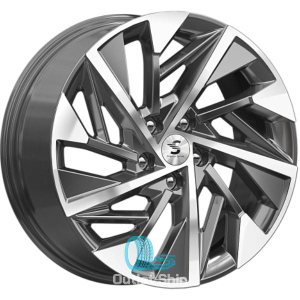 K&K КР009 7.5xR18/5x114.3 ET 45 Dia 60.1 Diamond gloss graphite