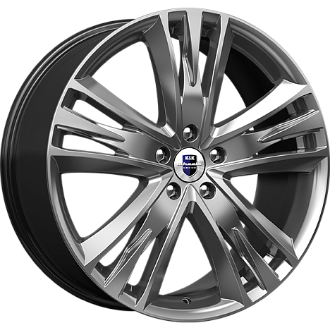 K&K Атлас (КС661M) 8.5xR20/5x108 ET 45 Dia 63.35 Дарк платинум