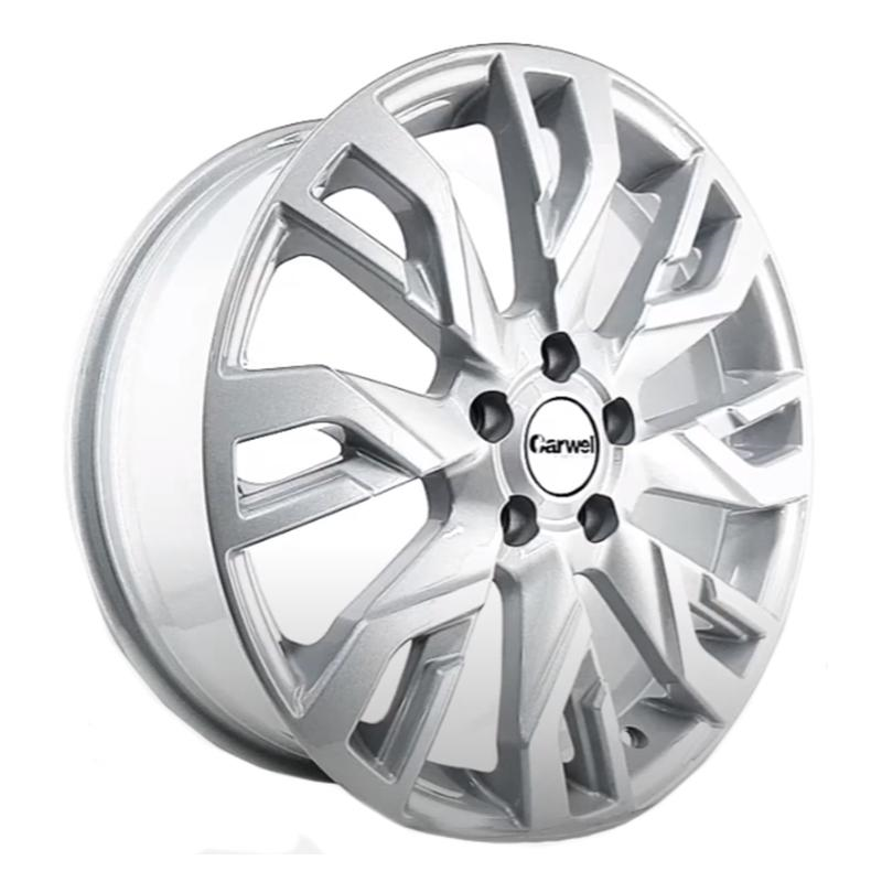 Khomen Wheels KHW1809 (Outlander) 7xR18/5x114.3 ET 38 Dia 67.1 F-Silver-FP