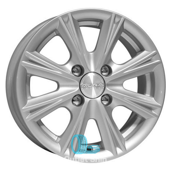 K&K Аттика 5.5xR14/4x98 ET 35 Dia 58.6 Сильвер