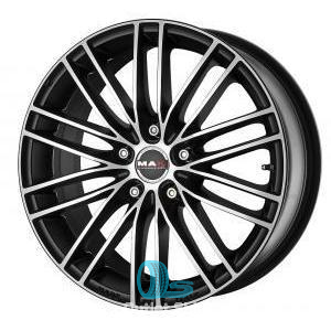 MAK Rapide 8xR18/5x112 ET 50 Dia 57.1 Ice Black