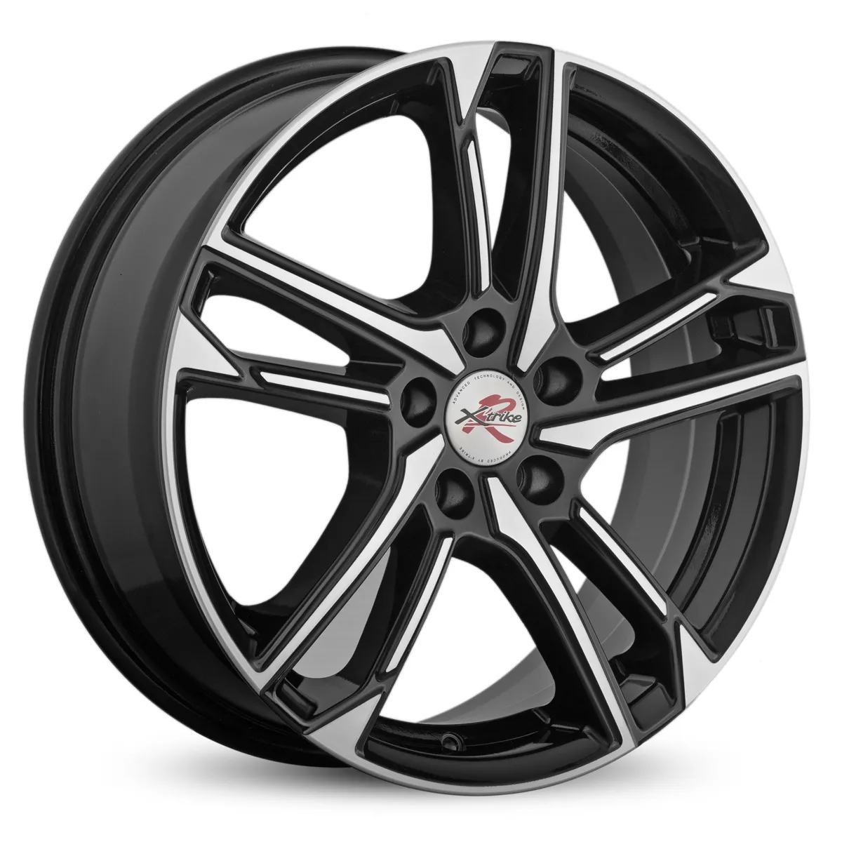 XtrikeRST R197 6.5xR17/5x108 ET 33 Dia 60.1 BK/FP