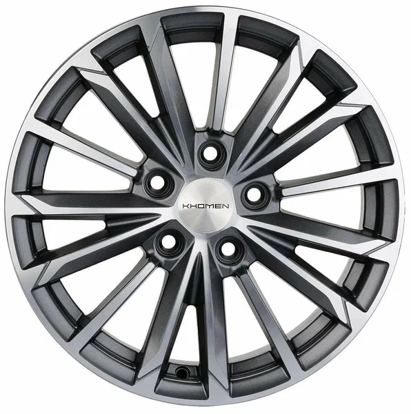 Khomen Wheels KHW1611 (Ceed/Cerato/i30) 6.5xR16/5x114.3 ET 50 Dia 67.1 Gray-FP