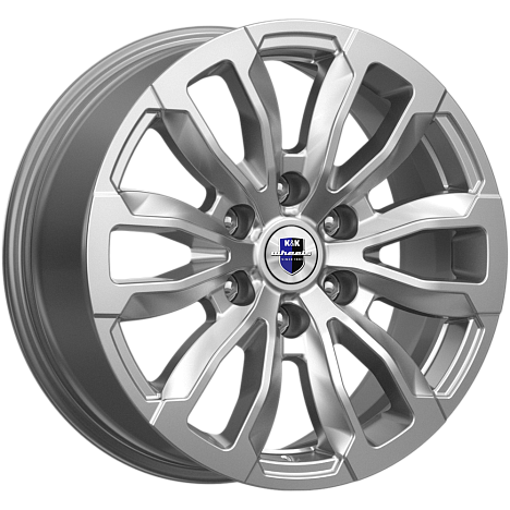 K&K Меконг (КС959) 7.5xR18/6x139.7 ET 30 Dia 106.1 Дарк платинум