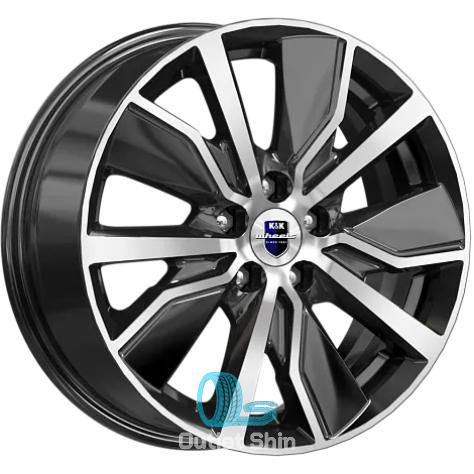 K&K Гамбит 6.5xR16/5x114.3 ET 45 Dia 66.1 Алмаз черный