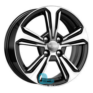 K&K КС777 6xR15/4x100 ET 46 Dia 54.1 Алмаз черный