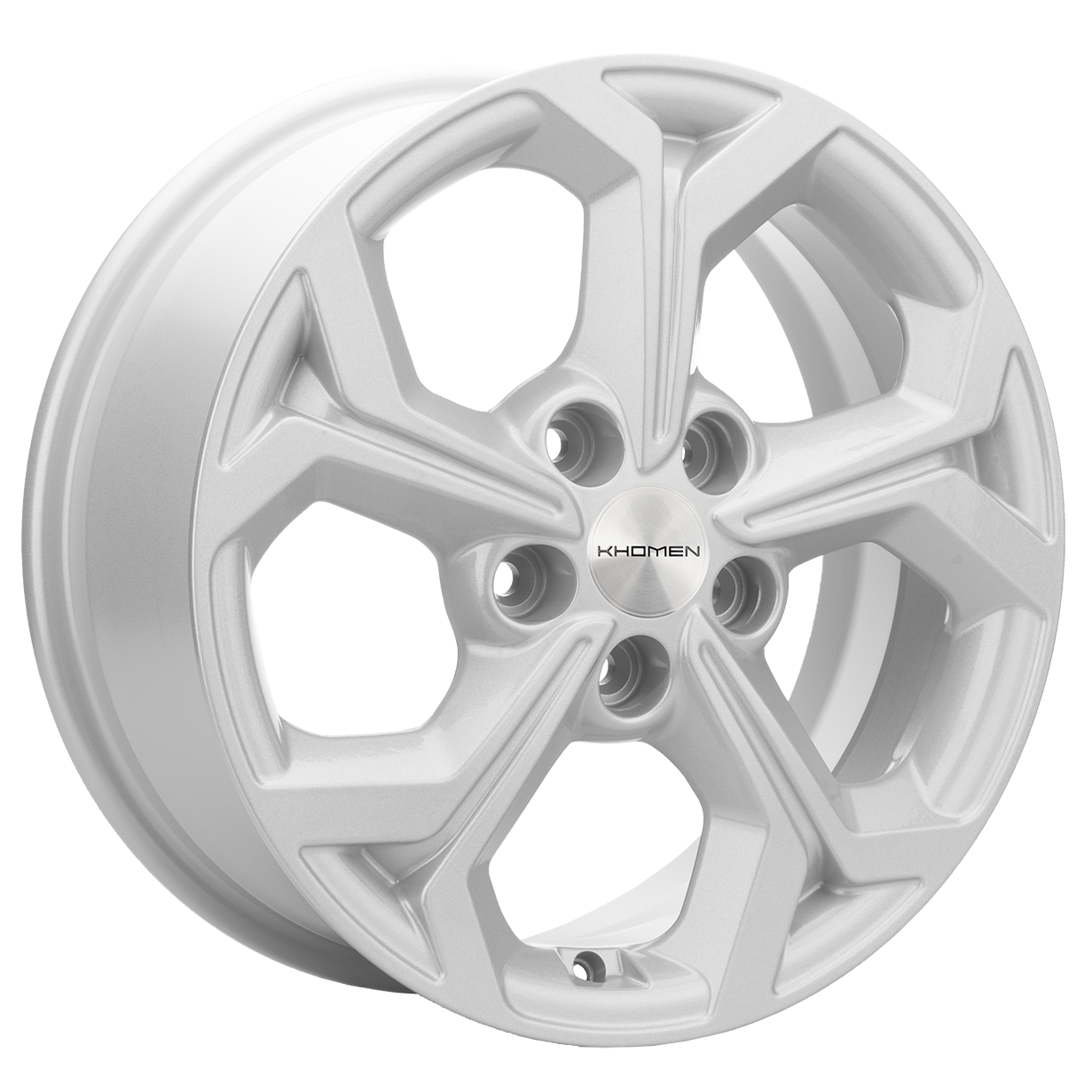 Khomen Wheels KHW1606 (ASX) 6.5xR16/5x114.3 ET 46 Dia 67.1 G-Silver