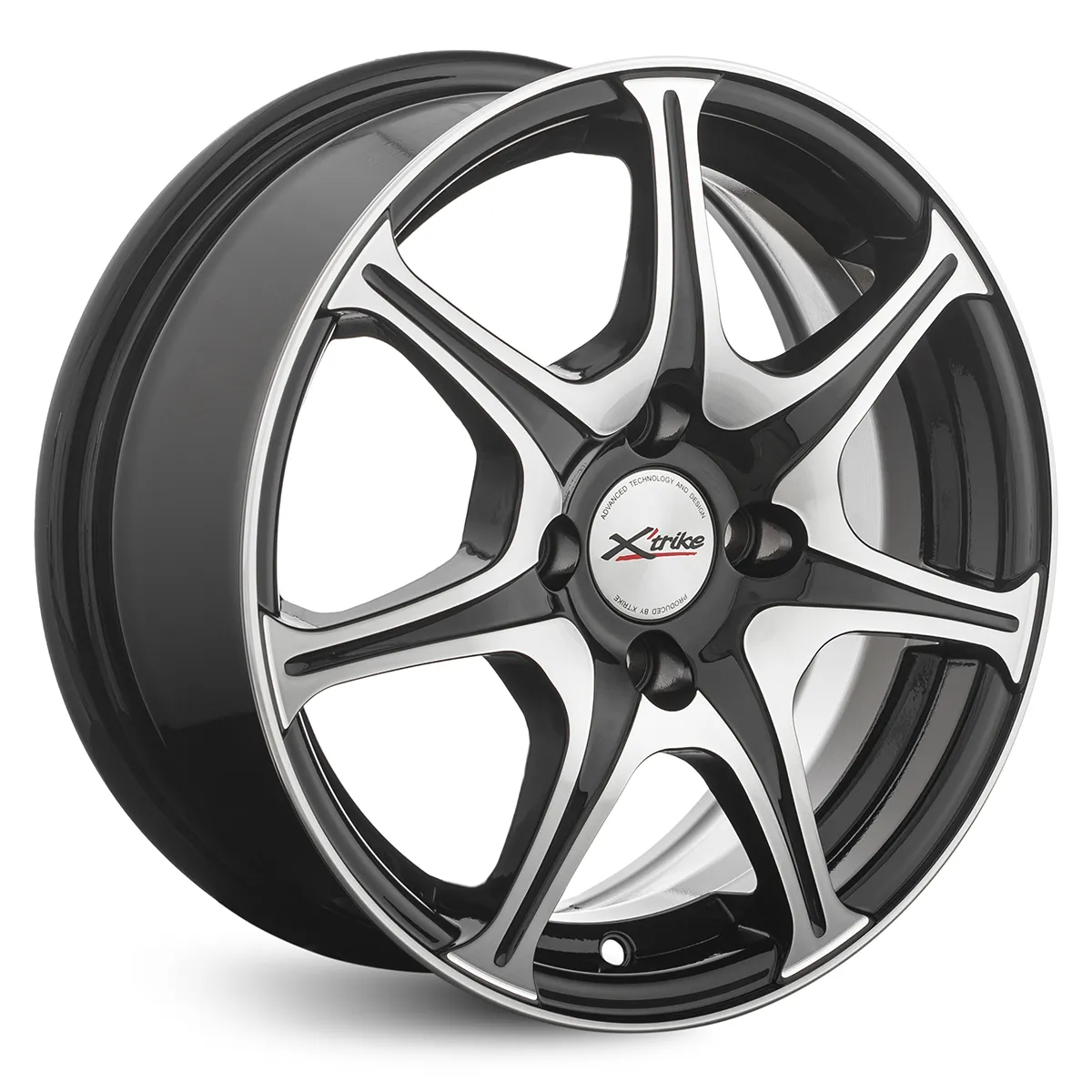 Xtrike X-110 6.0xR14/4x98 ET 35 Dia 58.5 BK/FP