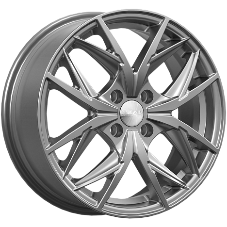 Скад Асти 6.5xR16/4x100 ET 37 Dia 60.1 Графит