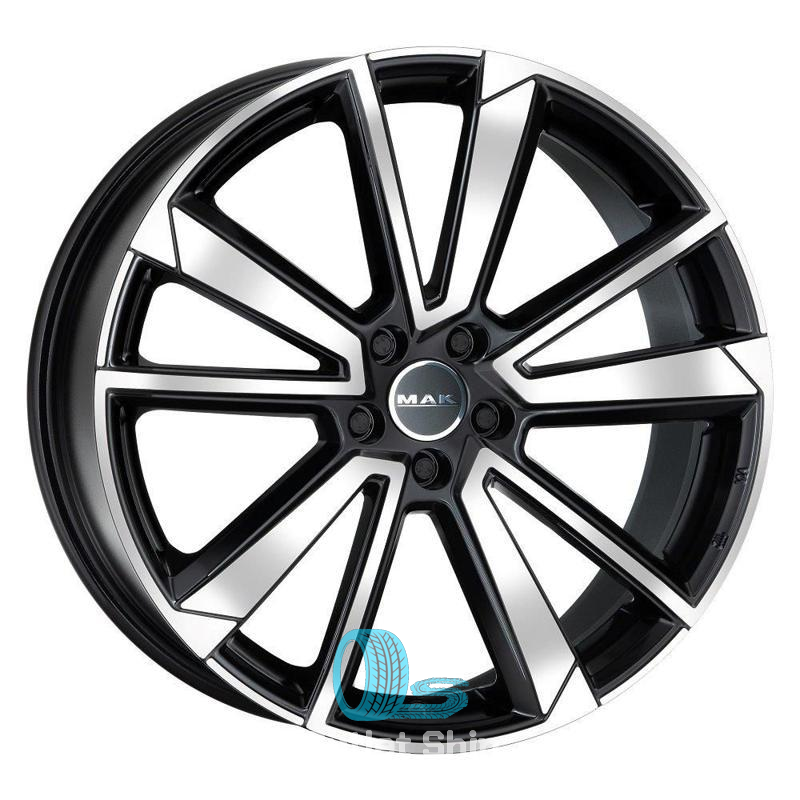 MAK Fivestar 9xR21/5x112 ET 45 Dia 66.6 Black mirror