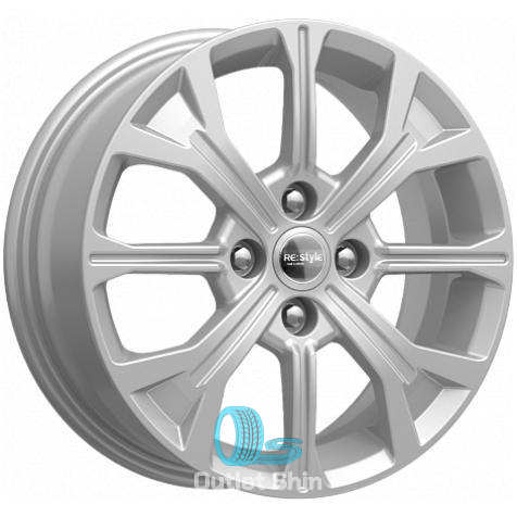 K&K КС945 6xR15/4x100 ET 50 Dia 60.1 Сильвер