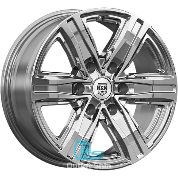 K&K R8 7.5xR17/6x139.7 ET 45 Dia 92.5 Дарк платинум