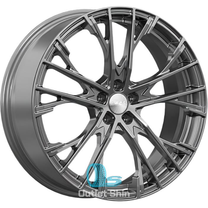 Скад Ларго 7.5xR19/5x108 ET 33 Dia 60.1 Графит