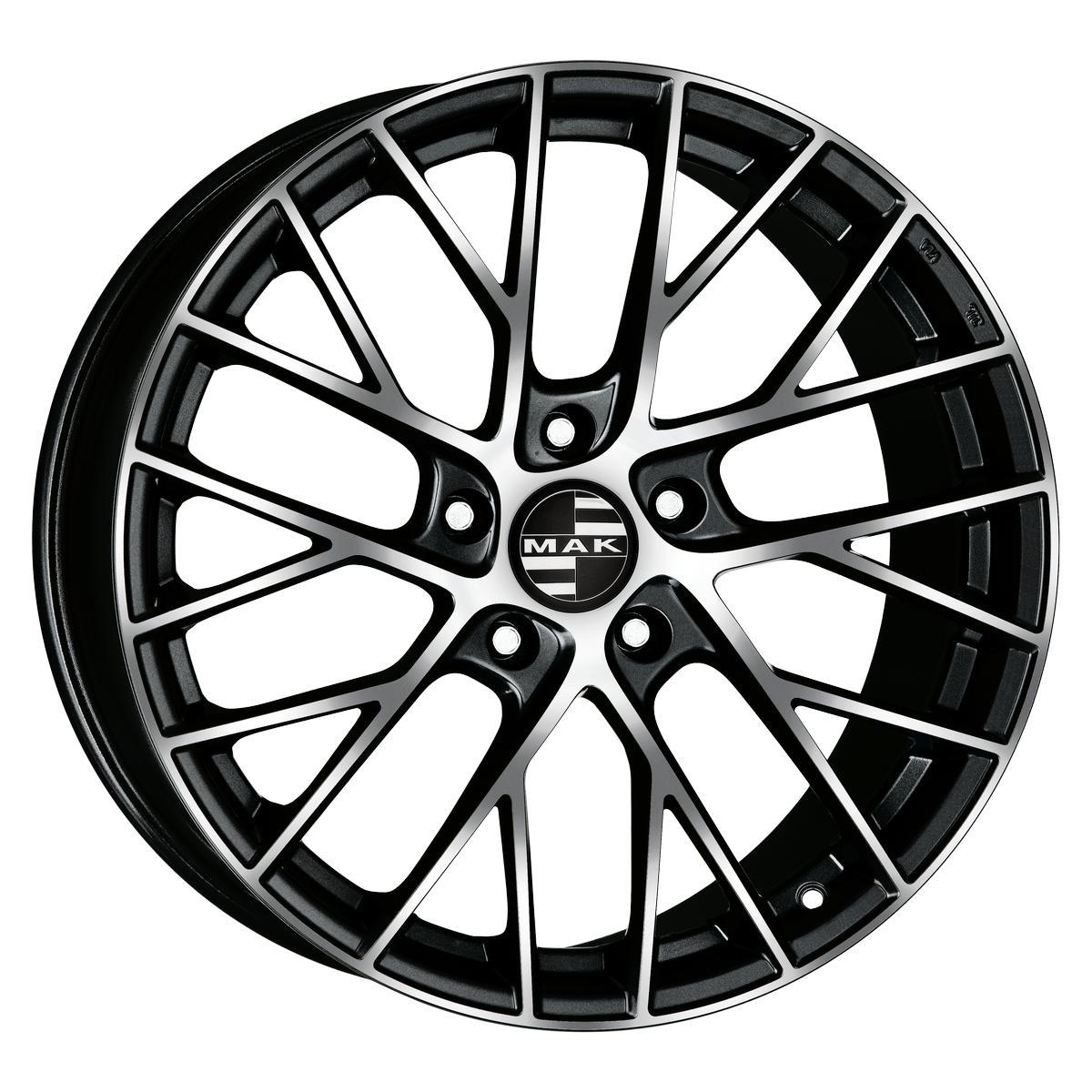 MAK Monaco 8.5xR19/5x130 ET 55 Dia 71.6 Black mirror