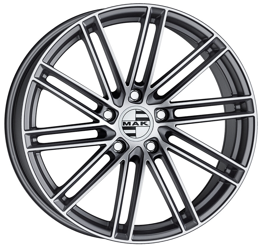 MAK Leipzig 9xR20/5x112 ET 26 Dia 66.45 Gunmetal Mirror Face