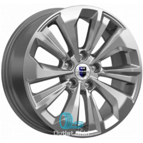 K&K Авиор 7xR17/5x108 ET 50 Dia 63.3 Дарк платинум
