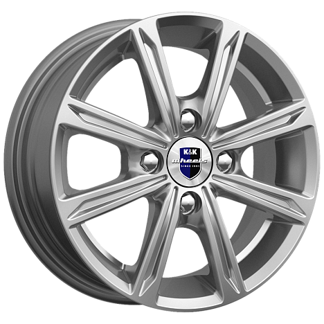 K&K Флэш (КС698) 5xR14/4x100 ET 35 Dia 67.1 Дарк платинум