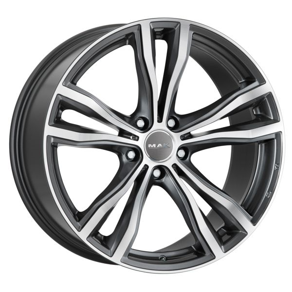 MAK X-Mode 11xR20/5x120 ET 37 Dia 74.1 Gunmetal Mirror Face