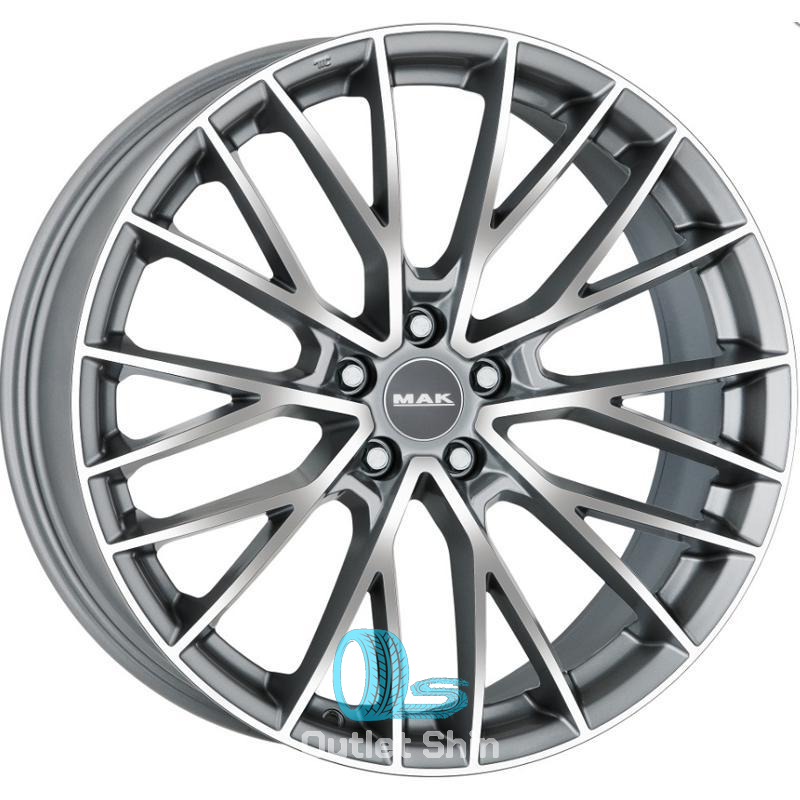 MAK Speciale-D 9.5xR20/5x112 ET 45 Dia 66.6 Graphite