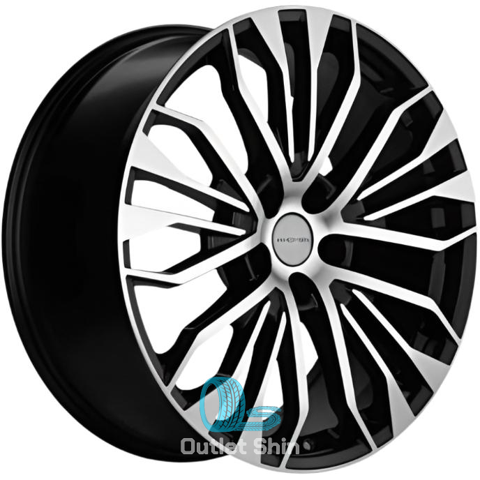Khomen Wheels KHW2009 (Lexus RX (new)) 8.5xR20/5x114.3 ET 35 Dia 60.1 Black-FP