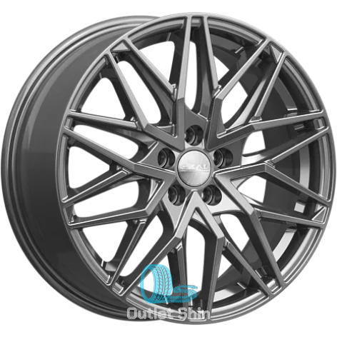Скад Азимут 7xR17/5x114.3 ET 45 Dia 60.1 Графит