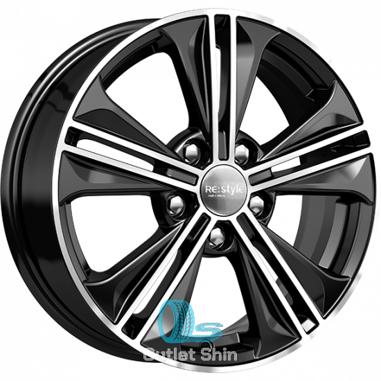 K&K КС778 6xR16/5x114.3 ET 43 Dia 67.1 Алмаз черный