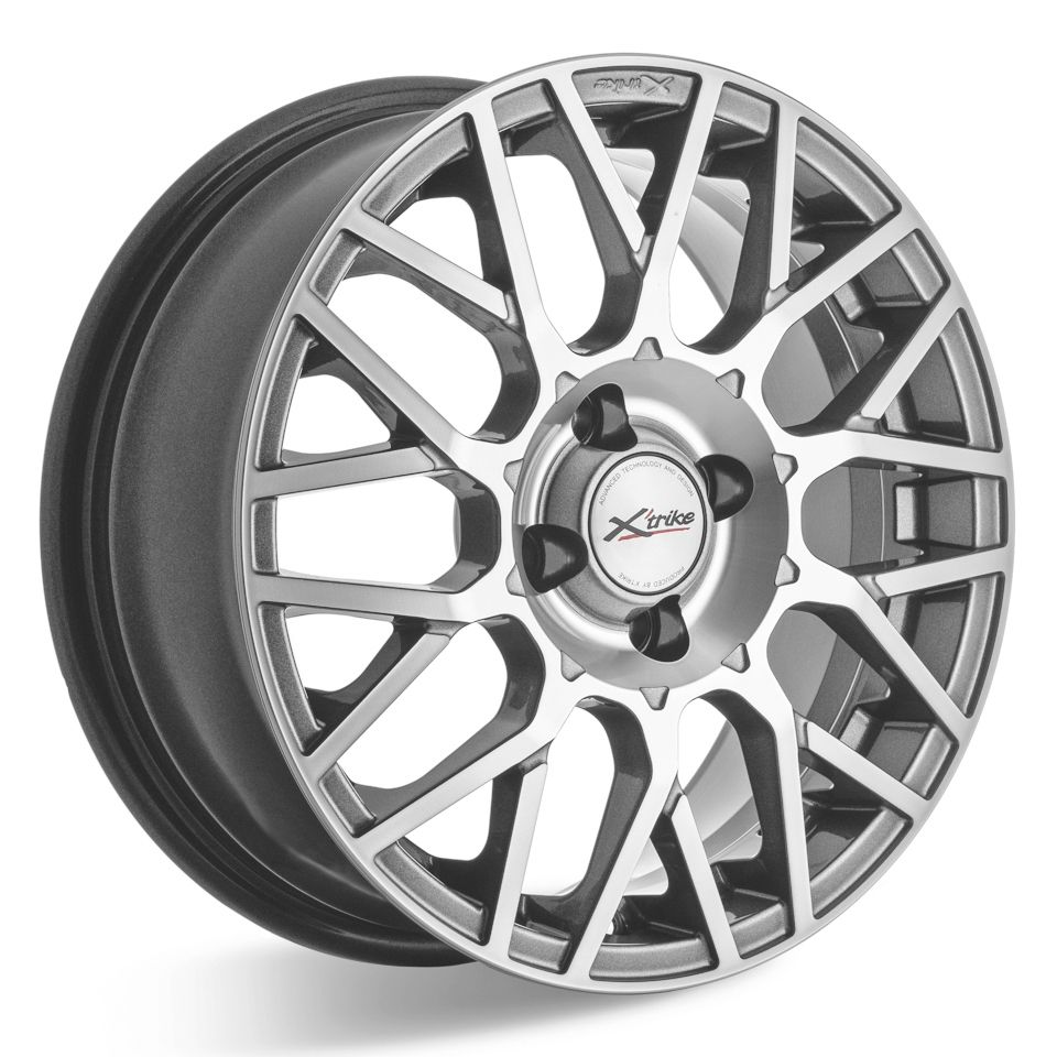 Xtrike X-132 6xR15/4x100 ET 46 Dia 60.1 HSB/FP