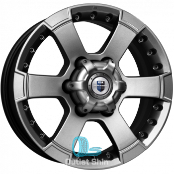 K&K M56 7xR16/6x139.7 ET 30 Dia 106.1 Дарк платинум