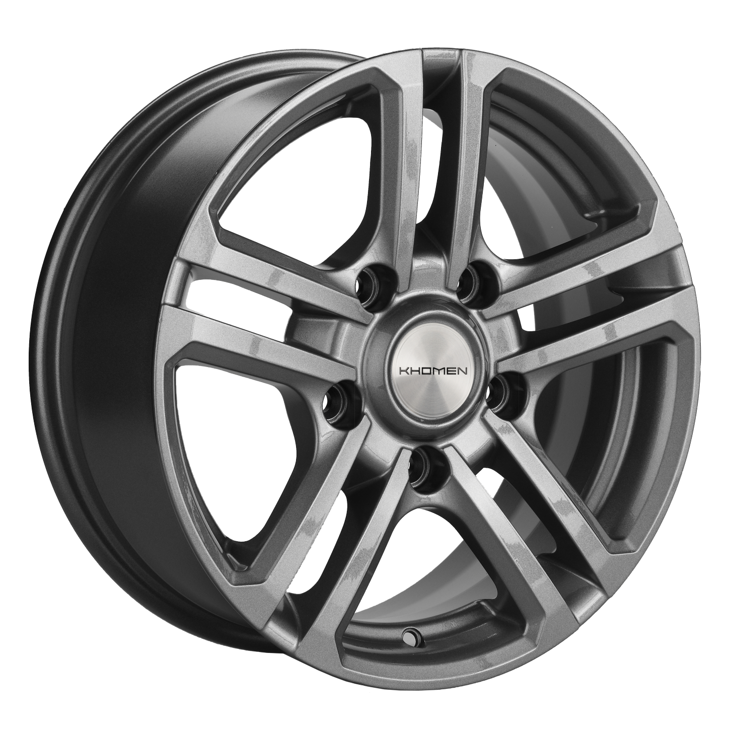 Khomen Wheels KHW1602 (Niva 4x4 Bronto) 6.5xR16/5x139.7 ET 35 Dia 98.5 Gray-FP