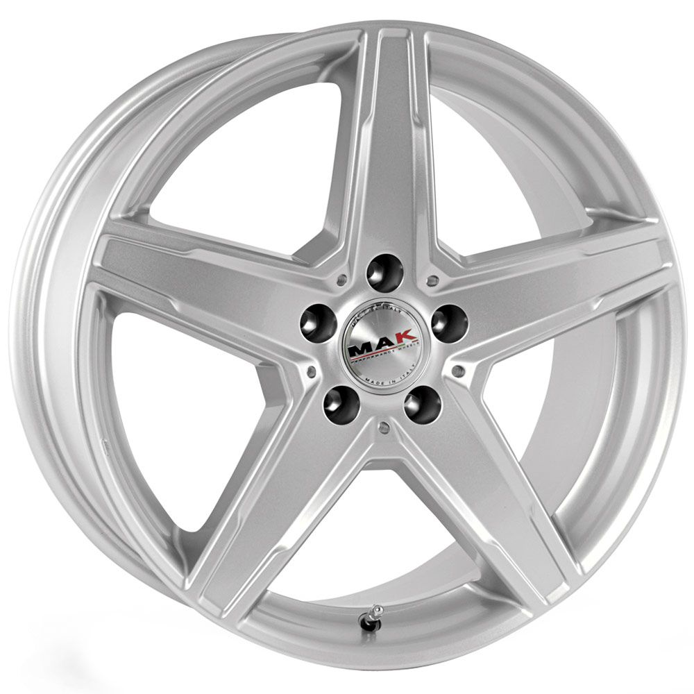 MAK Stern 9xR18/5x112 ET 25 Dia 66.6 Silver