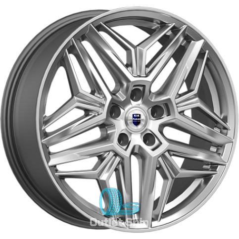 K&K Колумб 7xR19/5x114.3 ET 40 Dia 66.6 Дарк платинум