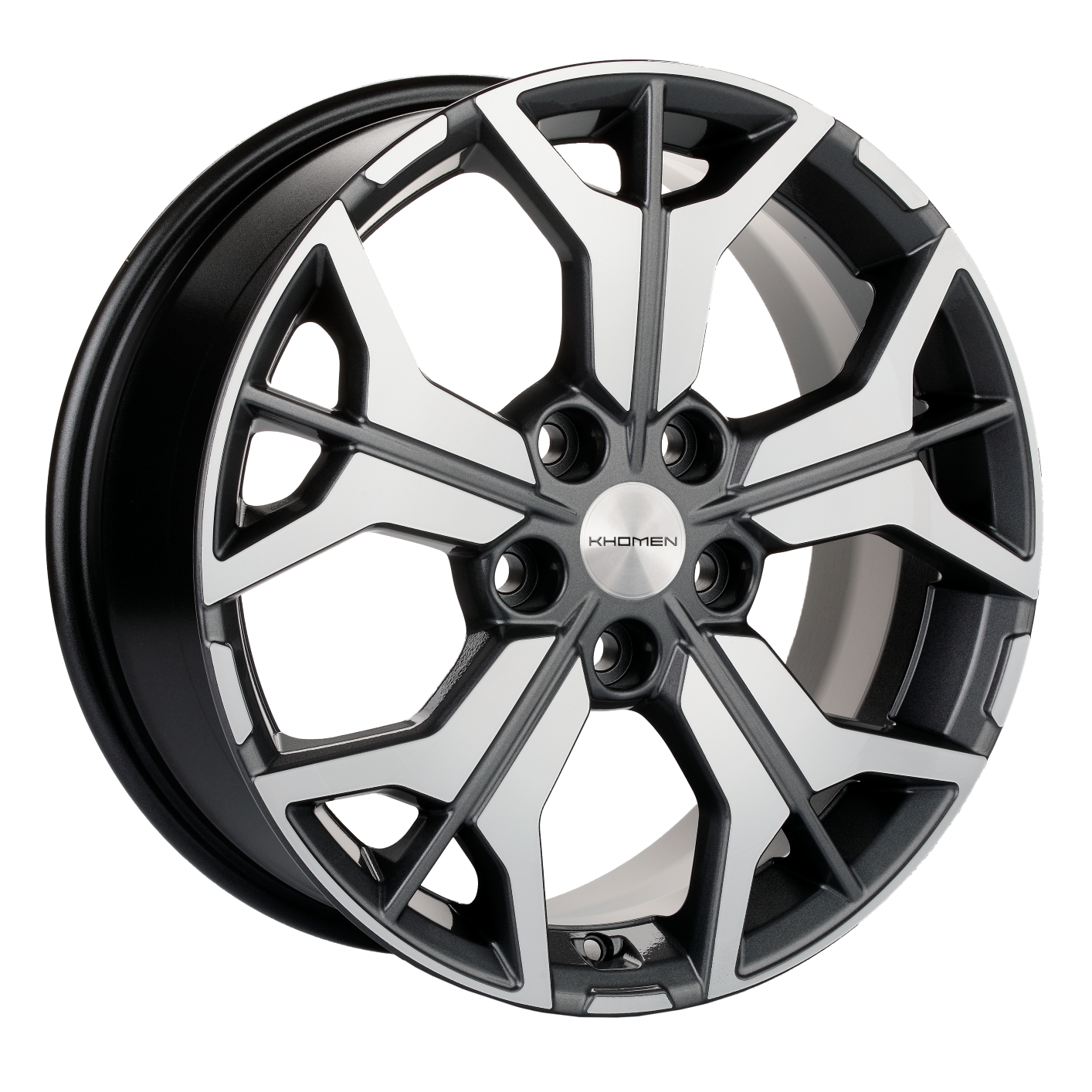 Khomen Wheels KHW1715 (Kodiaq/Tiguan) 7xR17/5x112 ET 40 Dia 57.1 Gray-FP