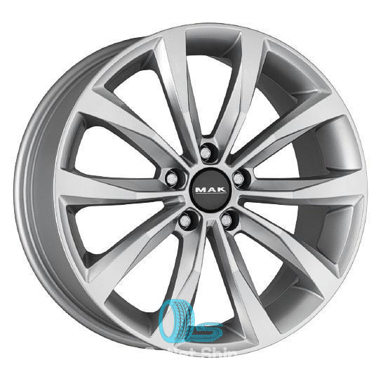 MAK Wolf 7xR17/5x112 ET 40 Dia 57.1 Silver