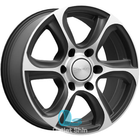 Скад Скала 7.5xR17/6x139.7 ET 30 Dia 106.1 Алмаз бархат