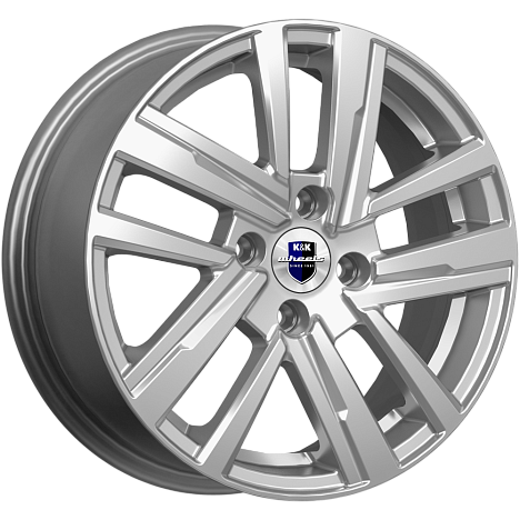 K&K Хант (КС1034) 6xR15/4x100 ET 40 Dia 60.1 Дарк платинум