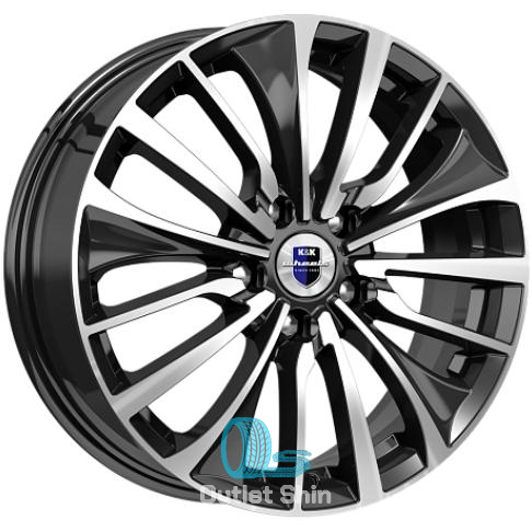 Скад Flanker 6.5xR17/5x114.3 ET 49 Dia 67.1 Алмаз черный
