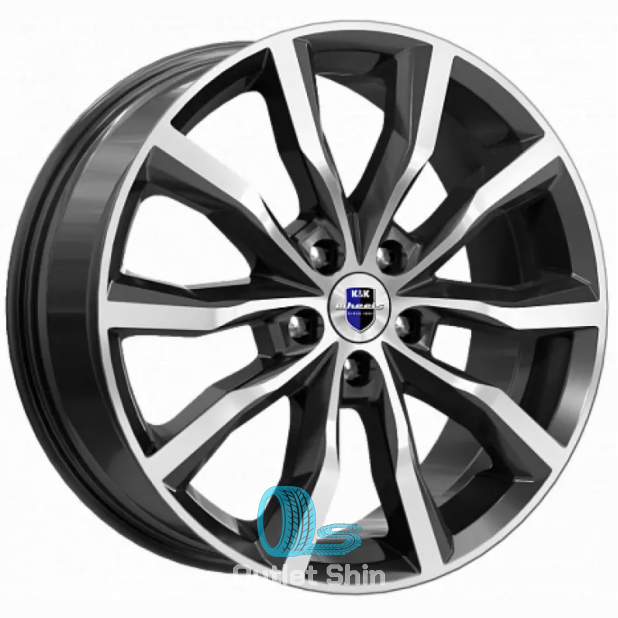 K&K Портер 7.5xR18/5x110 ET 45 Dia 67.1 Алмаз черный