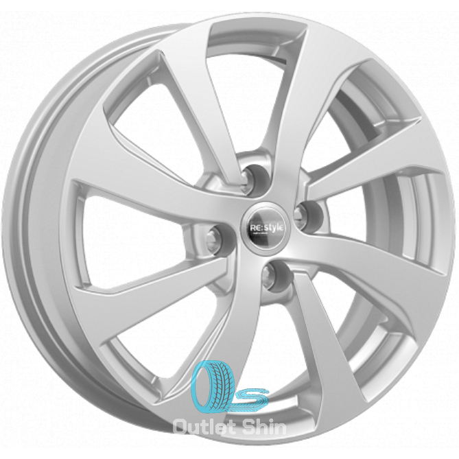 K&K КС893 6xR16/4x100 ET 50 Dia 60.1 Сильвер