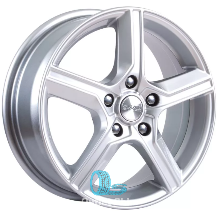 Скад Драйв 7.5xR17/5x112 ET 45 Dia 66.6 Сильвер