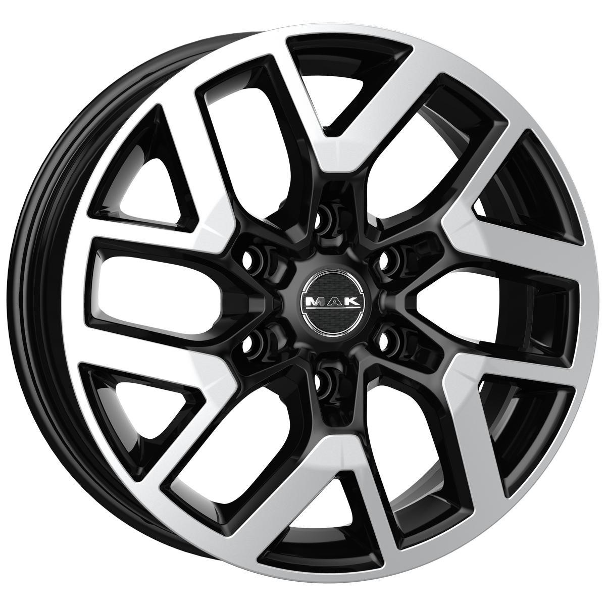 MAK Gravel 7.5xR17/6x139.7 ET 33 Dia 100.1 Black mirror