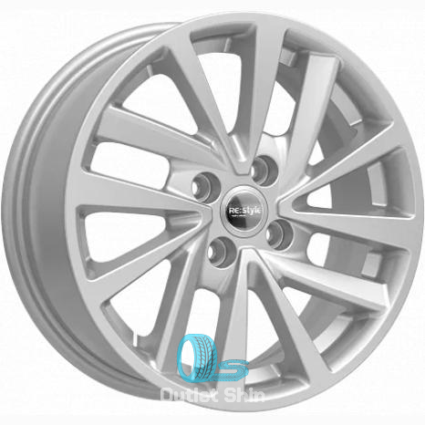 K&K КС899 6xR15/4x100 ET 37 Dia 60.1 Сильвер