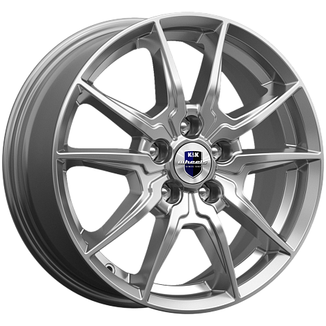K&K Адамар (КС886) 6.5xR16/5x100 ET 48 Dia 56.1 Дарк платинум