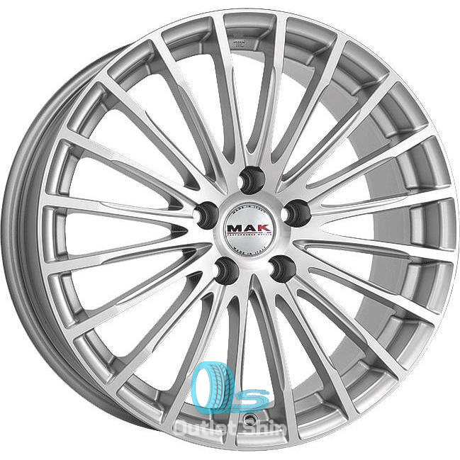 MAK Fatale 8xR18/5x114.3 ET 40 Dia 76.1 Silver